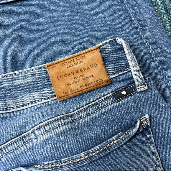 Lucky Brand Lolita Boot Cut Jeans in Sunset Blue - Picture 5 of 10